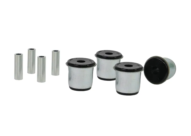 W51749 – WHITELINE Control Arm Bushing, Black Synthetic Elastomer Set Of 2